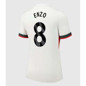 Chelsea Enzo Fernandez #8 Borta Kläder Dam 2025-26 Kortärmad